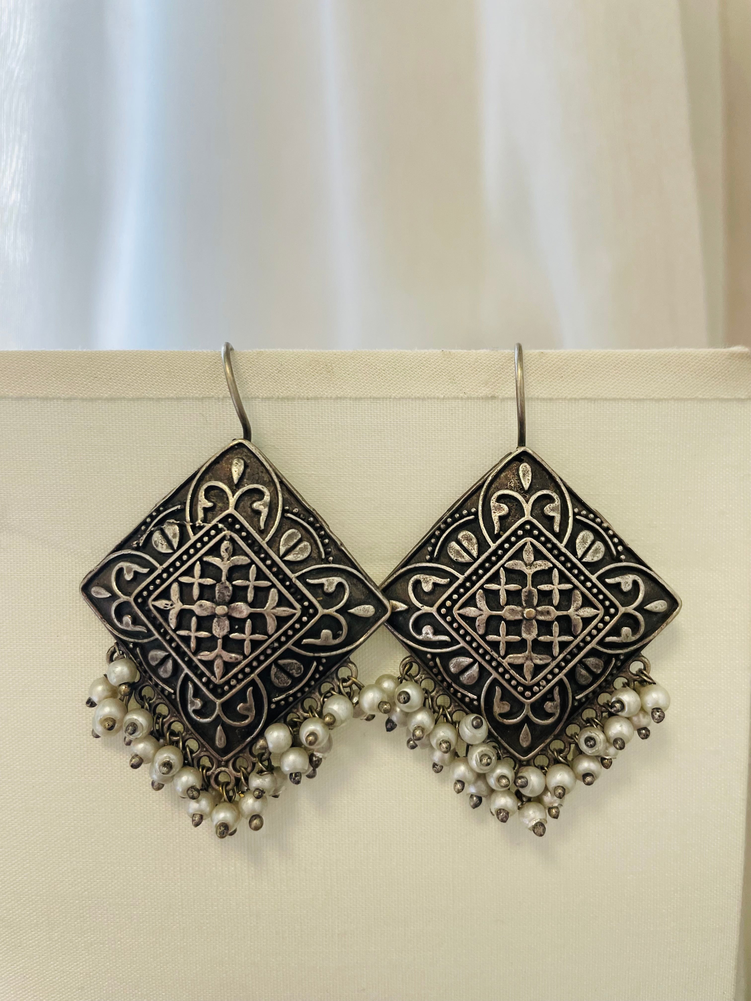 The Lozenge Jhumka